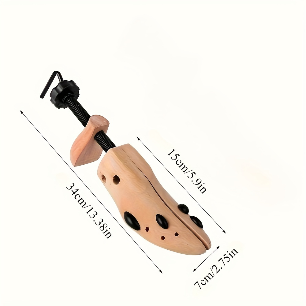 Adjustable Wooden Shoe Stretcher, Unisex, Neutral Shoe Last, Fits *'s and  Wo*'s Wide Feet No Power Required, Battery-Free