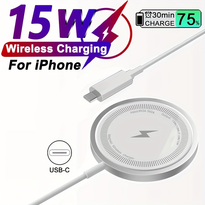 

Charging : Usb+-c 2-in-1 Wireless Charger For Iphone 12/13/14/15/airpods