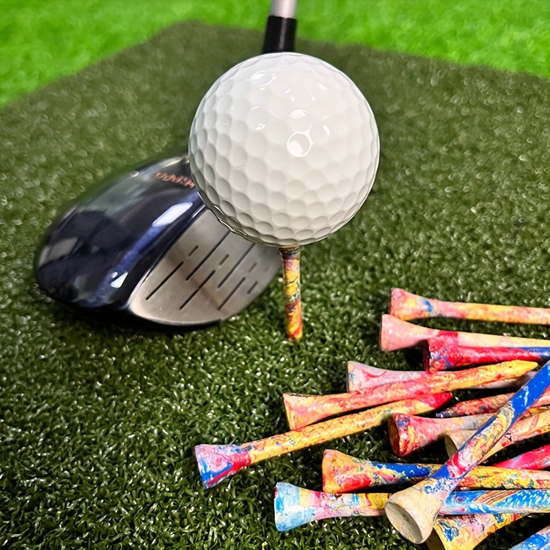 

100pcs Wooden Golf Tees, Golf Accessories