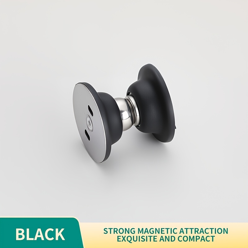 TEMU Nouveau butoir de porte court perçage : Support d'aspiration de porte -collision pour fixation arrière de porte de salle de bain/toilettes