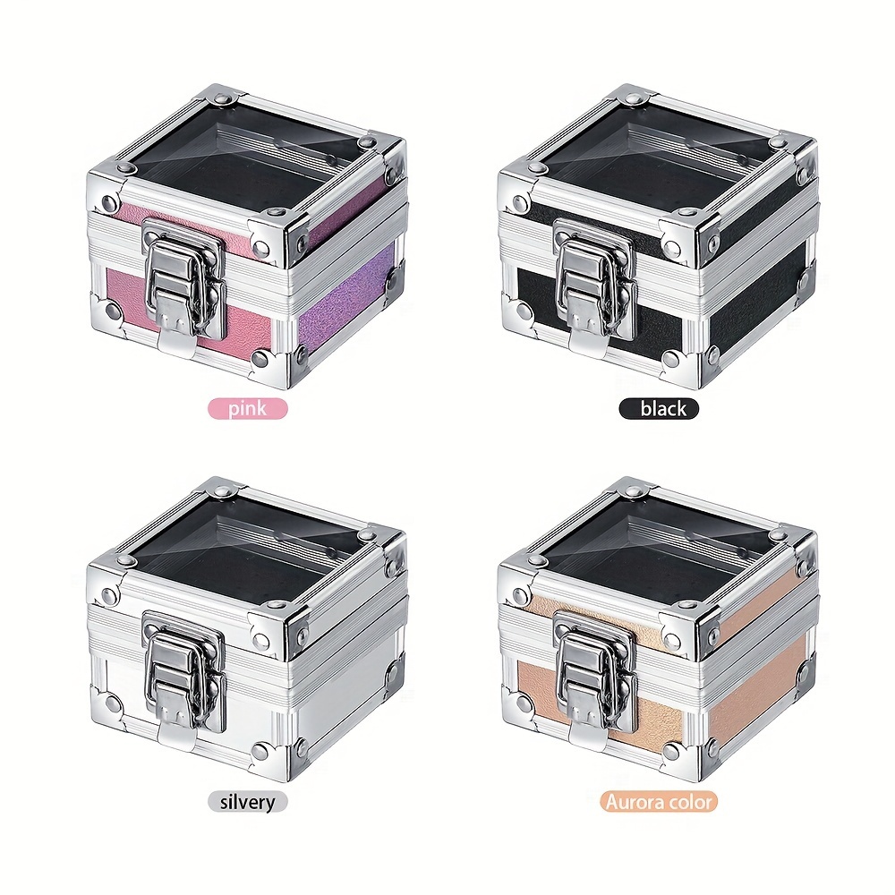 

Storage Box For 25-hole/set Golden Polishing Heads Nail Drill Bits Acrylic Powder White Nail Drill Holder Cutter Container Empty Manicure Tool