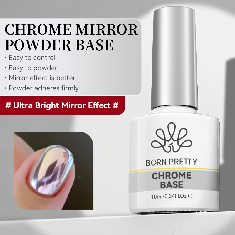 Image of Born Pretty 10ml Magical Soak Off Gel Semi-permanent Nail Polish Metal Glitter Powder Functional Gel