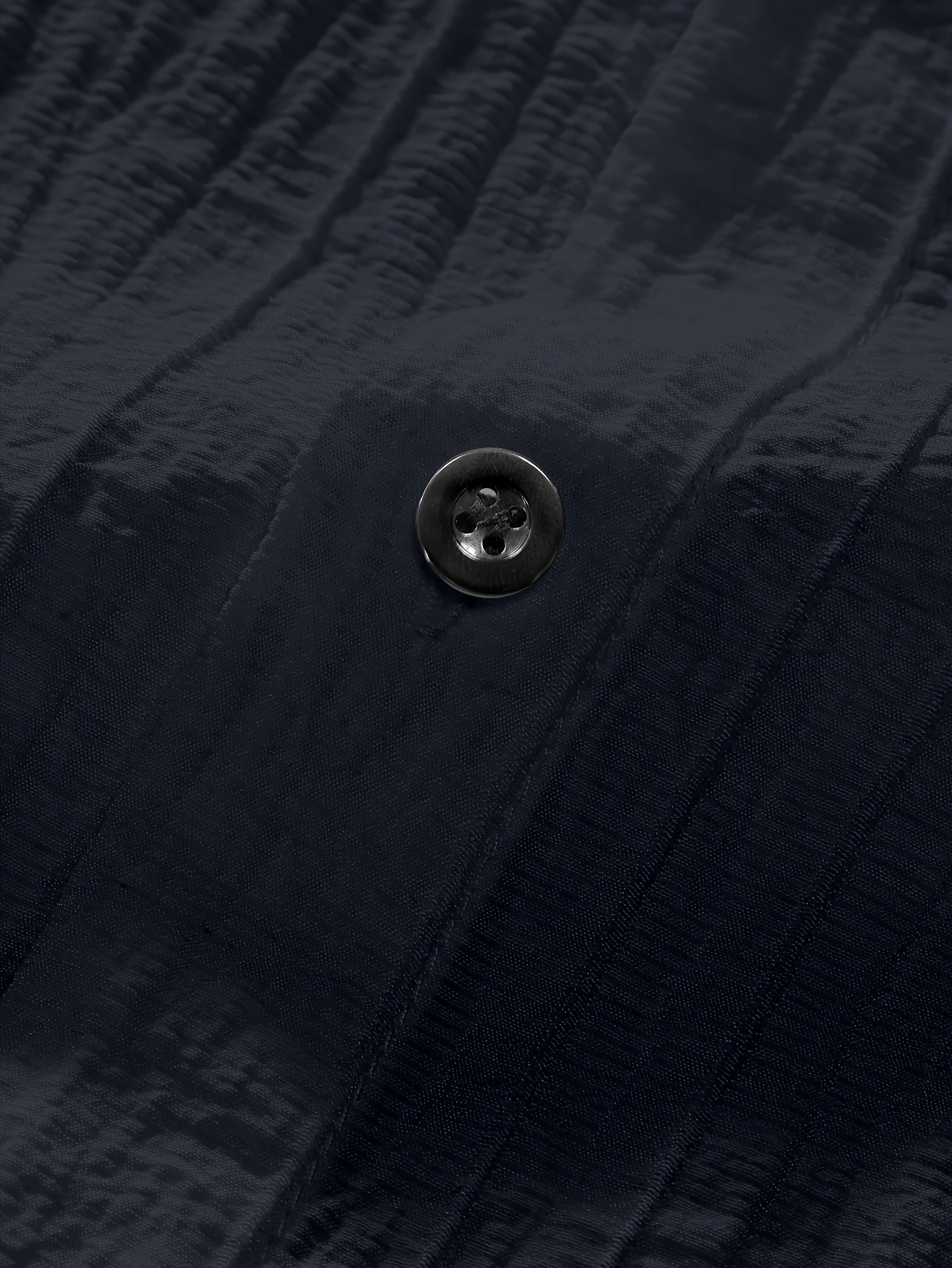 Owens OBM Men's Summer Short Sleeve Shirt - Lightweight Breathable Solid Color Button-Up Casual Shirt with Stand Collar, Machine Washable for Beach Vacation, Pool Party & Casual Attire, Beach Shirt