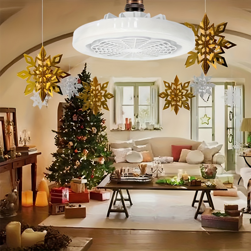 an e27 fan light that   controlled remotely easy to   powerful airflow     used as a fan alone after turning off the light adjustable smart led ceiling fan the perfect companion for sleep suitable for bedrooms living rooms kitchens and more an   for holiday gifts details 0