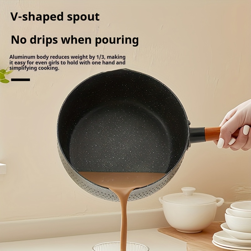 Maifan Stone Pot Stick Pan for Household Cooking
