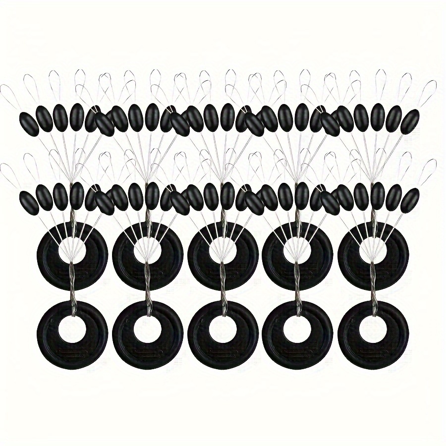 

300pcs/600pcs Fishing Rubber Beads Set: Control And Line Stoppers For Carp, Sea Fishing, And Fly Fishing