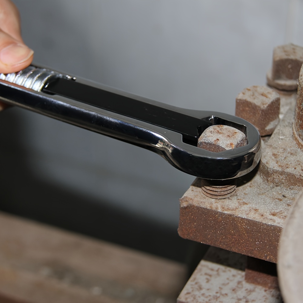 adjustable linkage wrench set 7 inch carbon steel dual head spanner 5 11mm 11 16mm multi functional automotive repair hand tool details 1