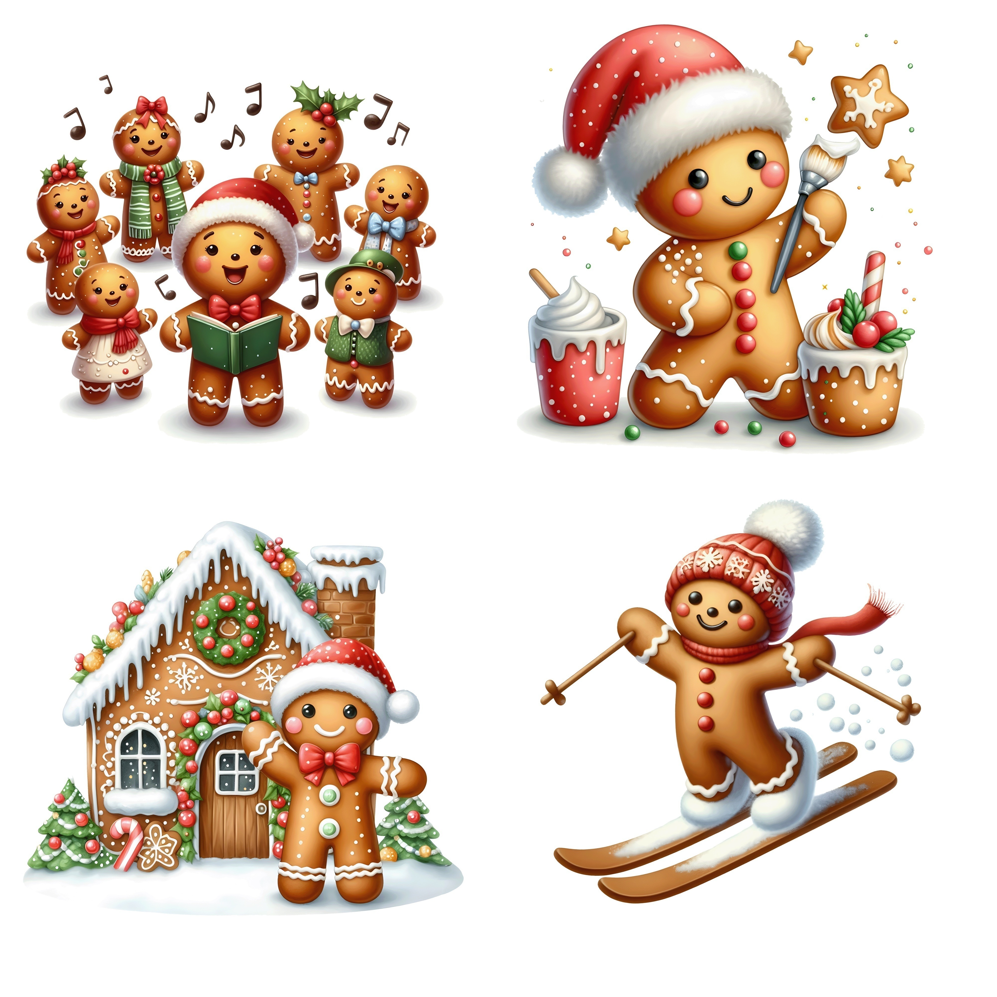 

20pcs Christmas Set - , Reusable Decals Men, & For Scrapbooking, Journals & Diy Crafts, For , Christmas