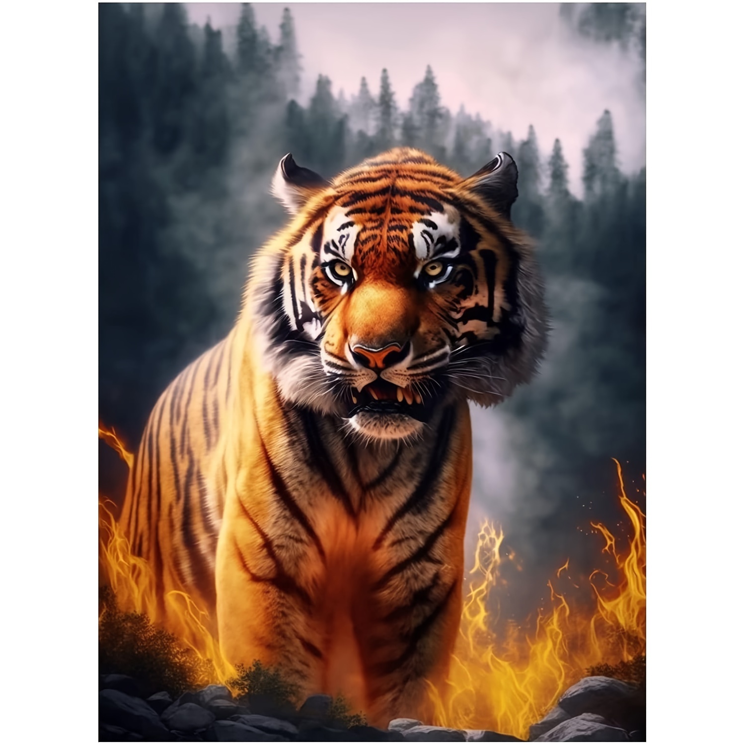 絵画 虎 アート タイガー