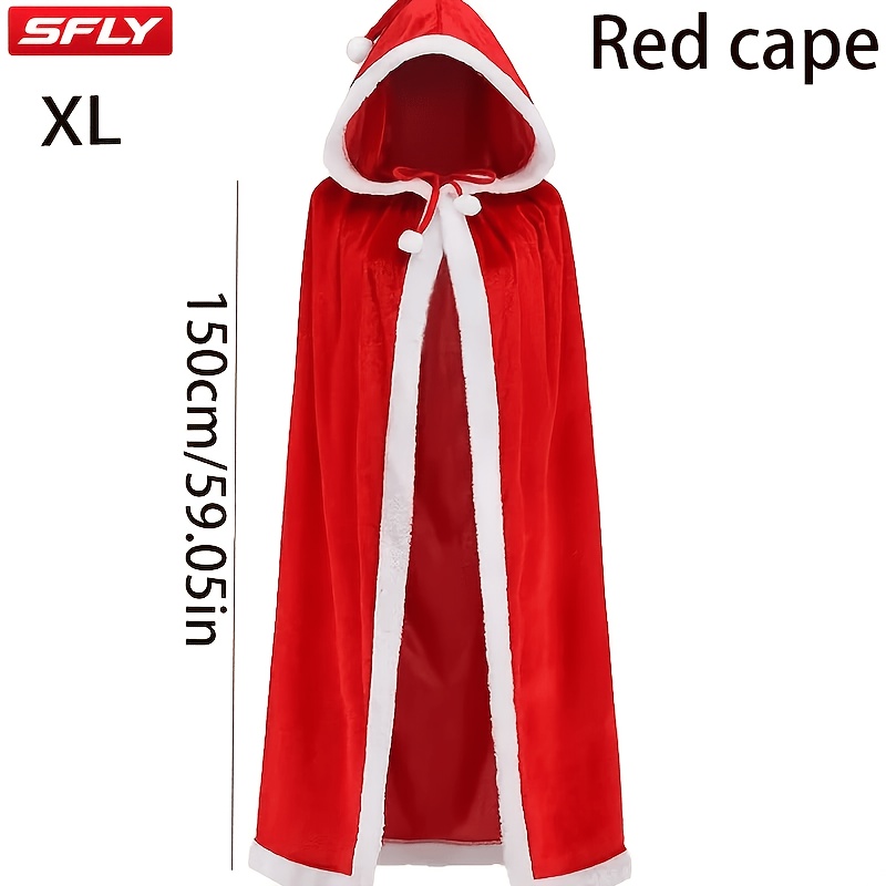 Little Red Riding Hood Cape, Christmas Party Costume