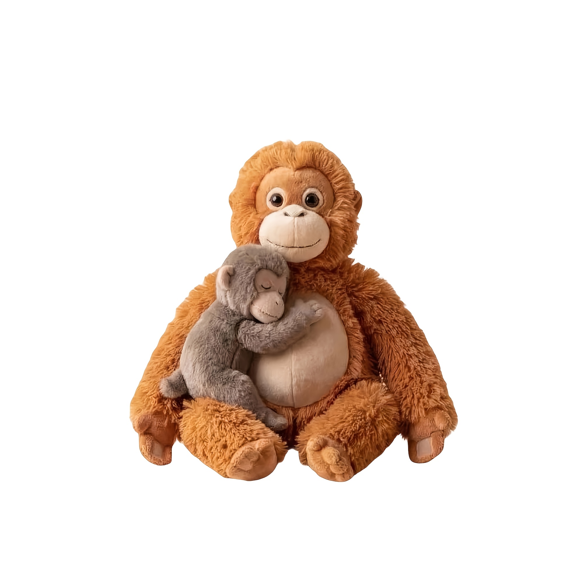 TEMU Soft And Cute Plush Toy, Plush Toy , Adorable Hugging Monkey Toy, Cute Dumb Dog, Lovely Hugging Monkey Toy Set