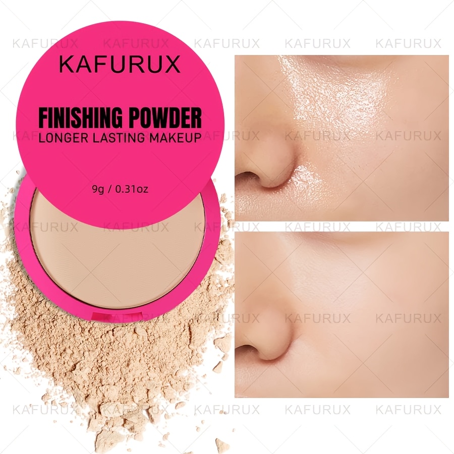pressed powder waterproof non sticky facial makeup beauty - Temu