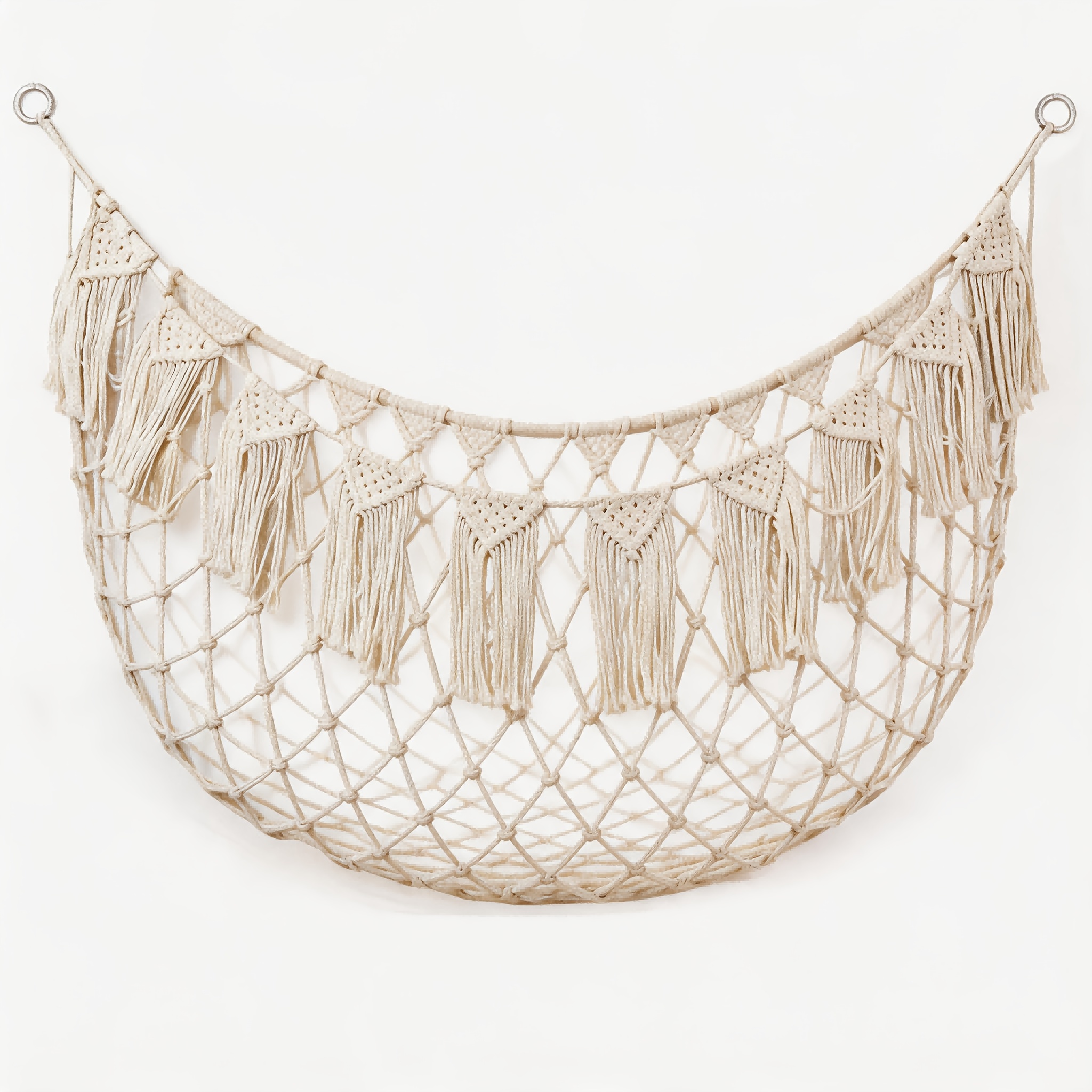 Hammock Net – Large Wall Hanging Storage For , Boho Macrame Halloween Cuddly Animal Hammock Organizer Holder For Bedrooms, Christmas