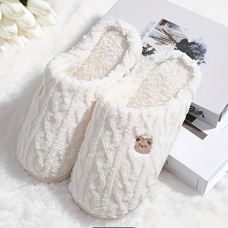 Teddy Bear Slippers for Women and Men Indoor Wear