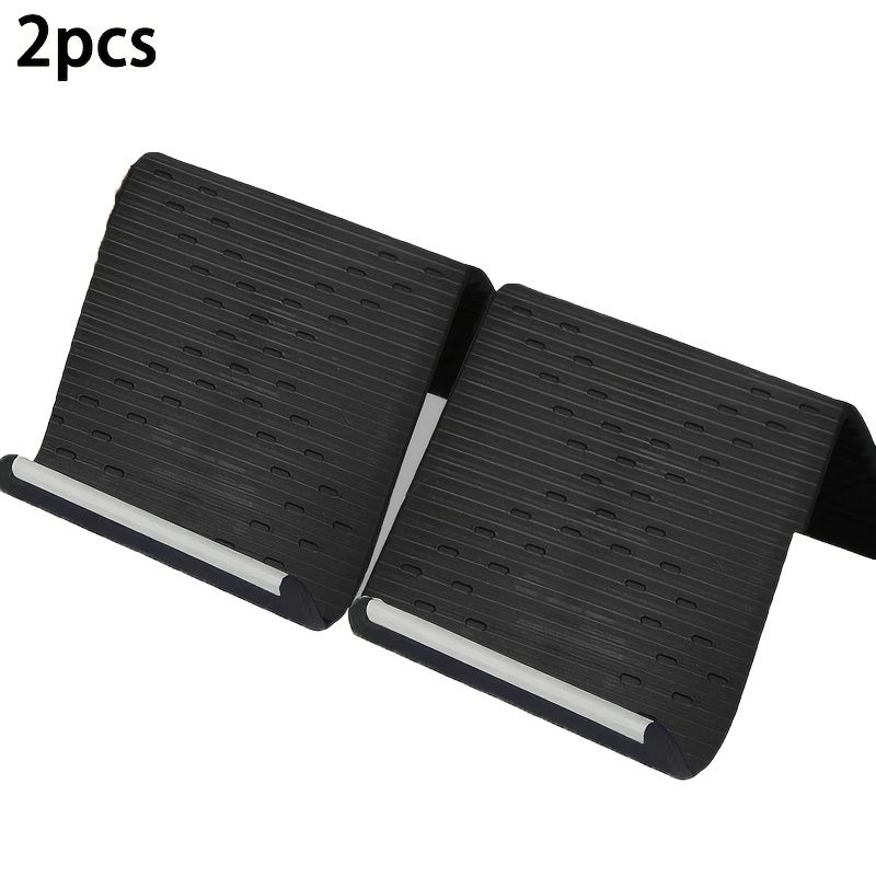 TEMU 2pcs Flexible Silicone Phone Stand Tablet Holder Universal Deformable Aluminum Angle Desk Mount For