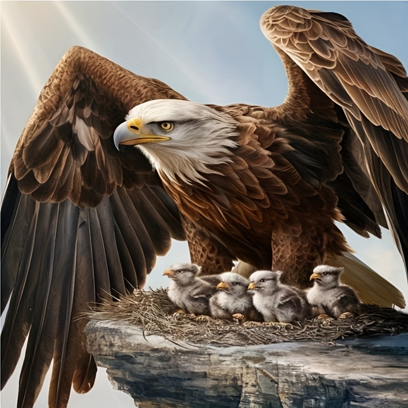 

Eagle 5d Diamond Painting Kit, Diamond Art Embroidery, Diy , Accessories For