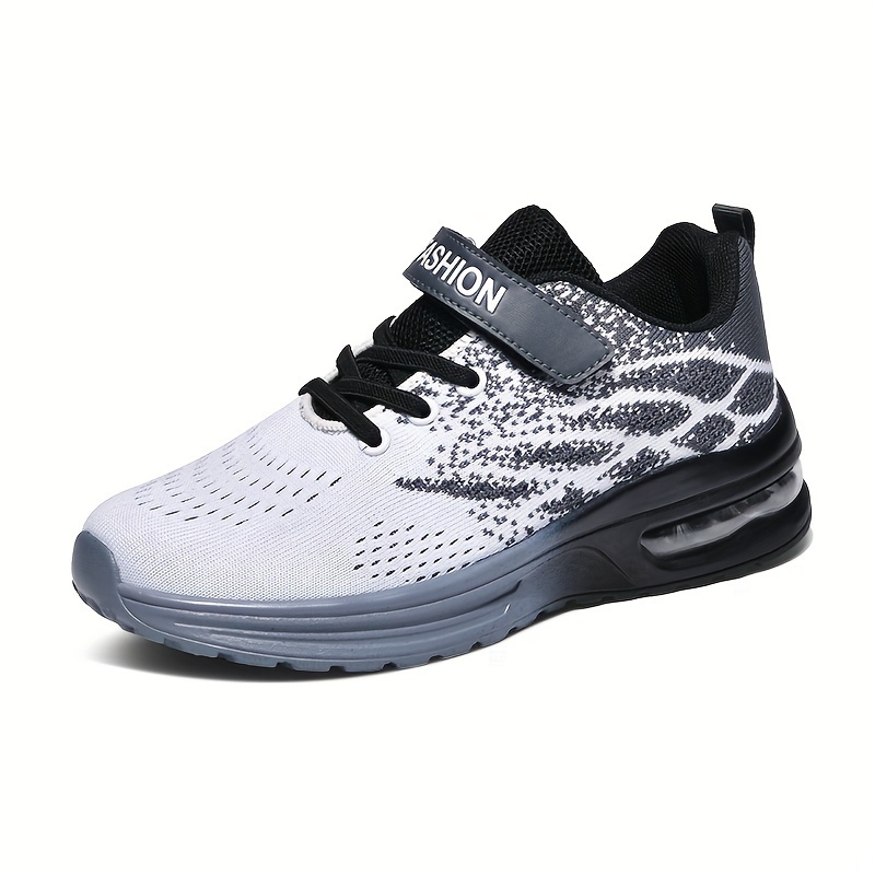 Image of Casual Comfortable Low Top Woven Shoes For Boys, Breathable Lightweight Wear-resistant Running Shoes For Spring Summer Autumn