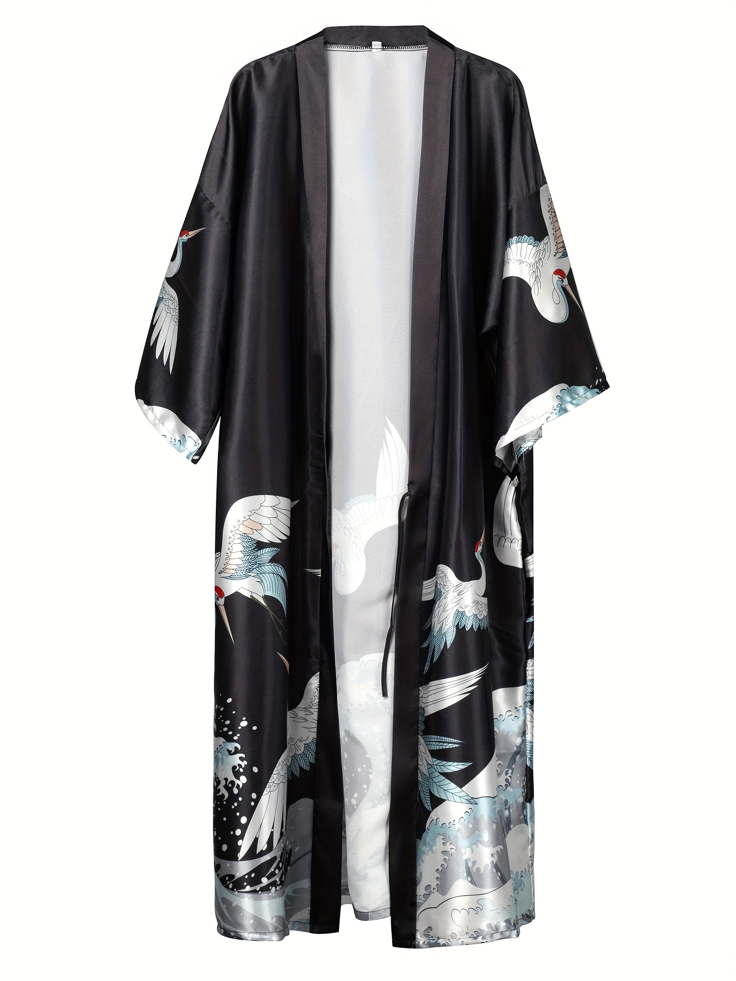 mens thin long sleeved robe dressing gown - Temu United Kingdom