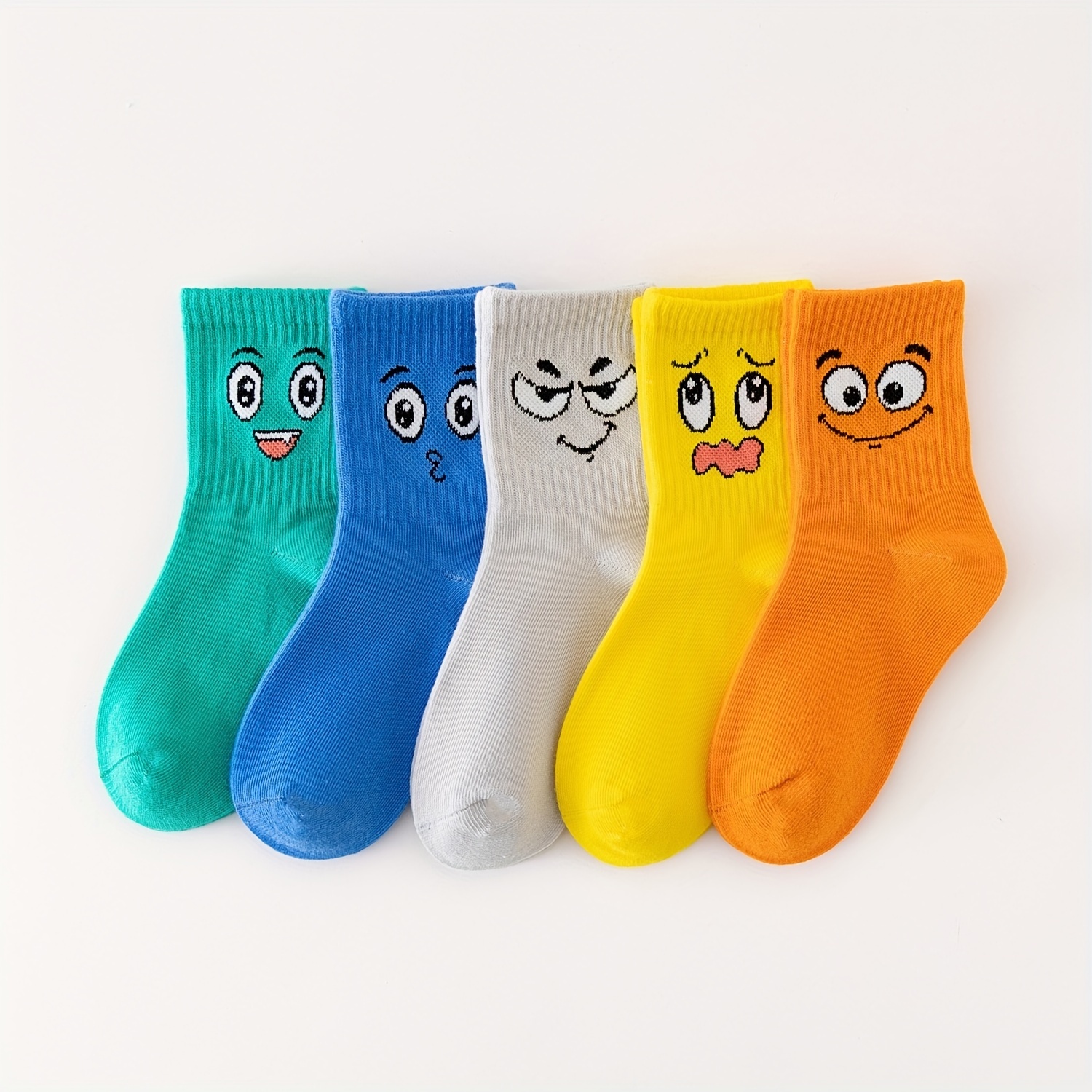 Supersox kids Boys Socks Ankle Length with Cute Funny Design Combed Cotton  Pack of 6