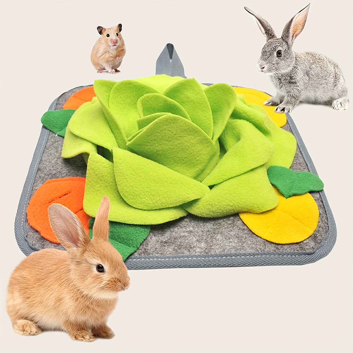 Rabbit Snuffle Mat for Small Pets