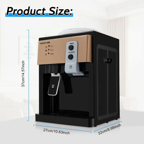 hot and cold water dispenser top loading water cooler dispenser 5 gallon countertop water cooler dispenser 3 temperature settings water dispenser for 3 to 5 gallon bottles
