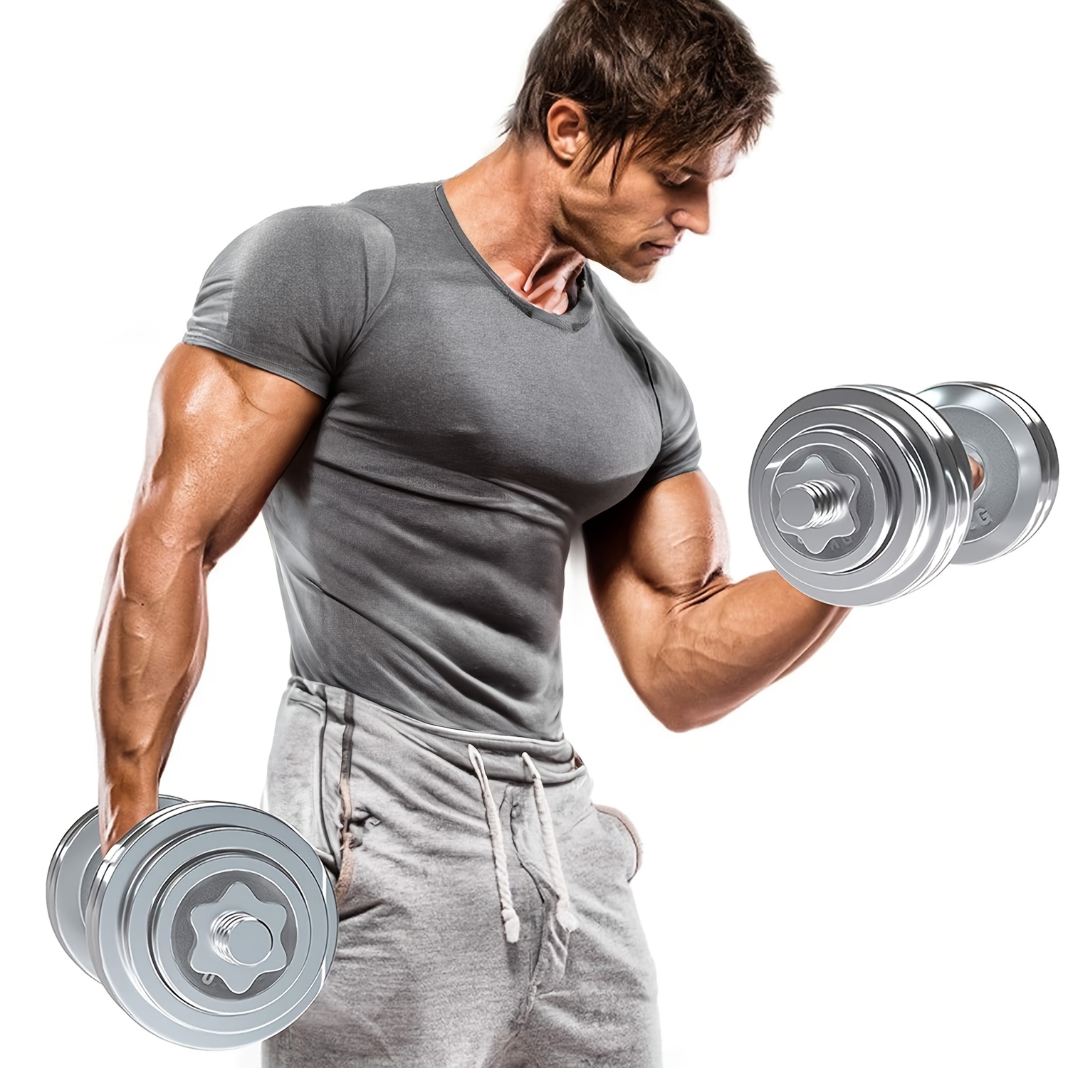 Levantamiento Barra Con Pesas Usadas Levantar Barras Musculacion