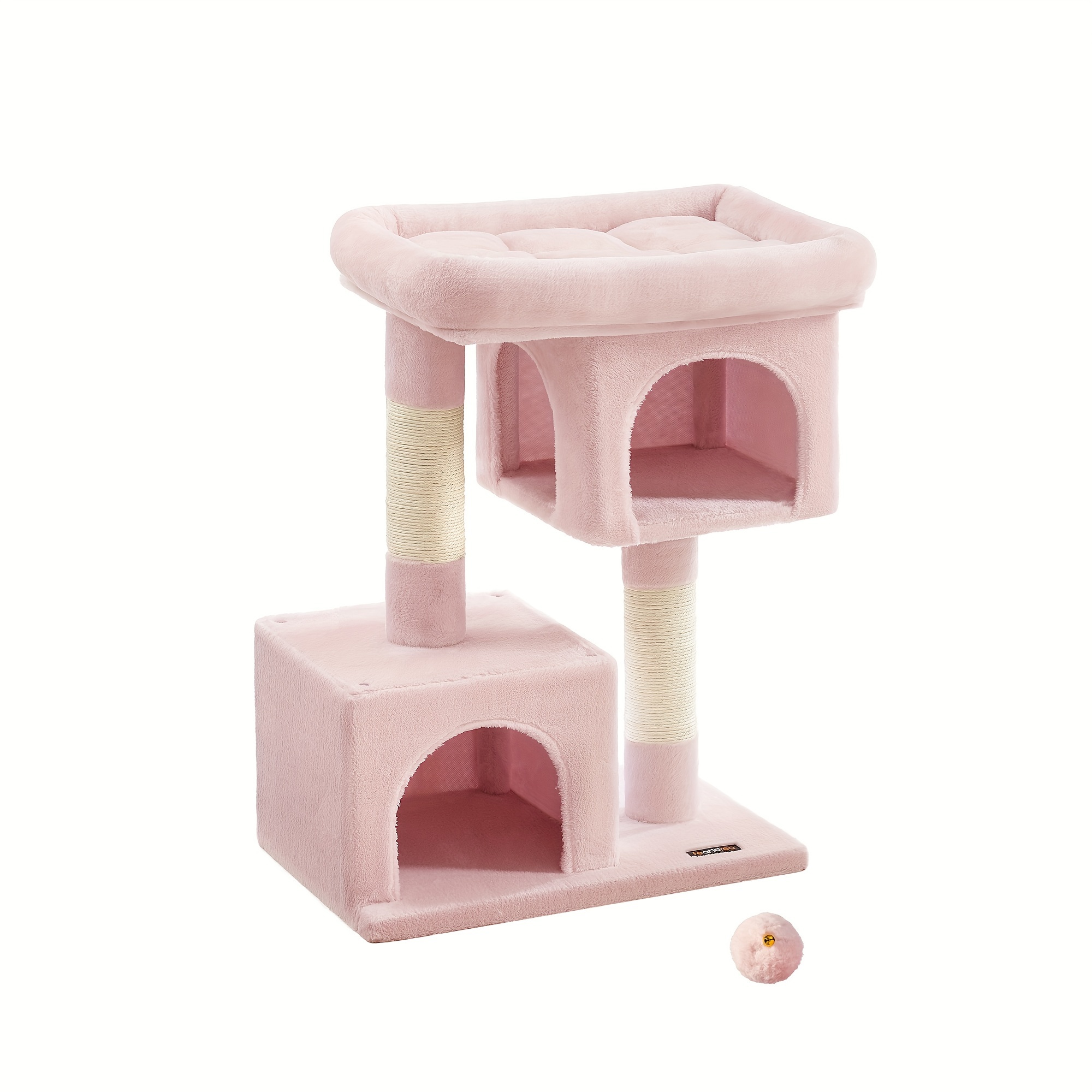

Feandrea Cat Tree, 33.1-inch Cat Tower, L, Cat Condo For Large Cats Up To 16 Lb, Large Cat Perch, 2 Cat Caves, Scratching Post
