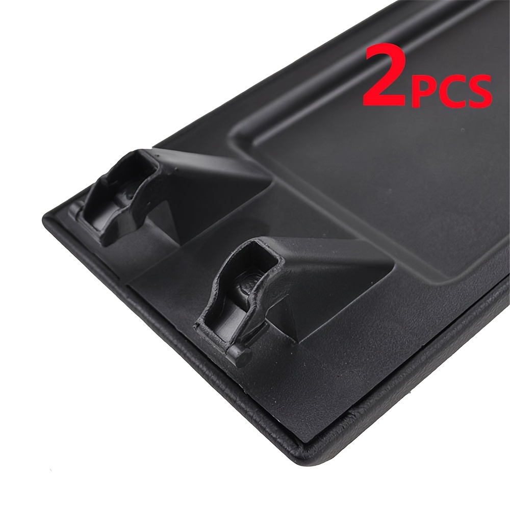 2pcs For Vw Seat Faux Leather Armrest Cover Lid Center Console Storage Box Latch
