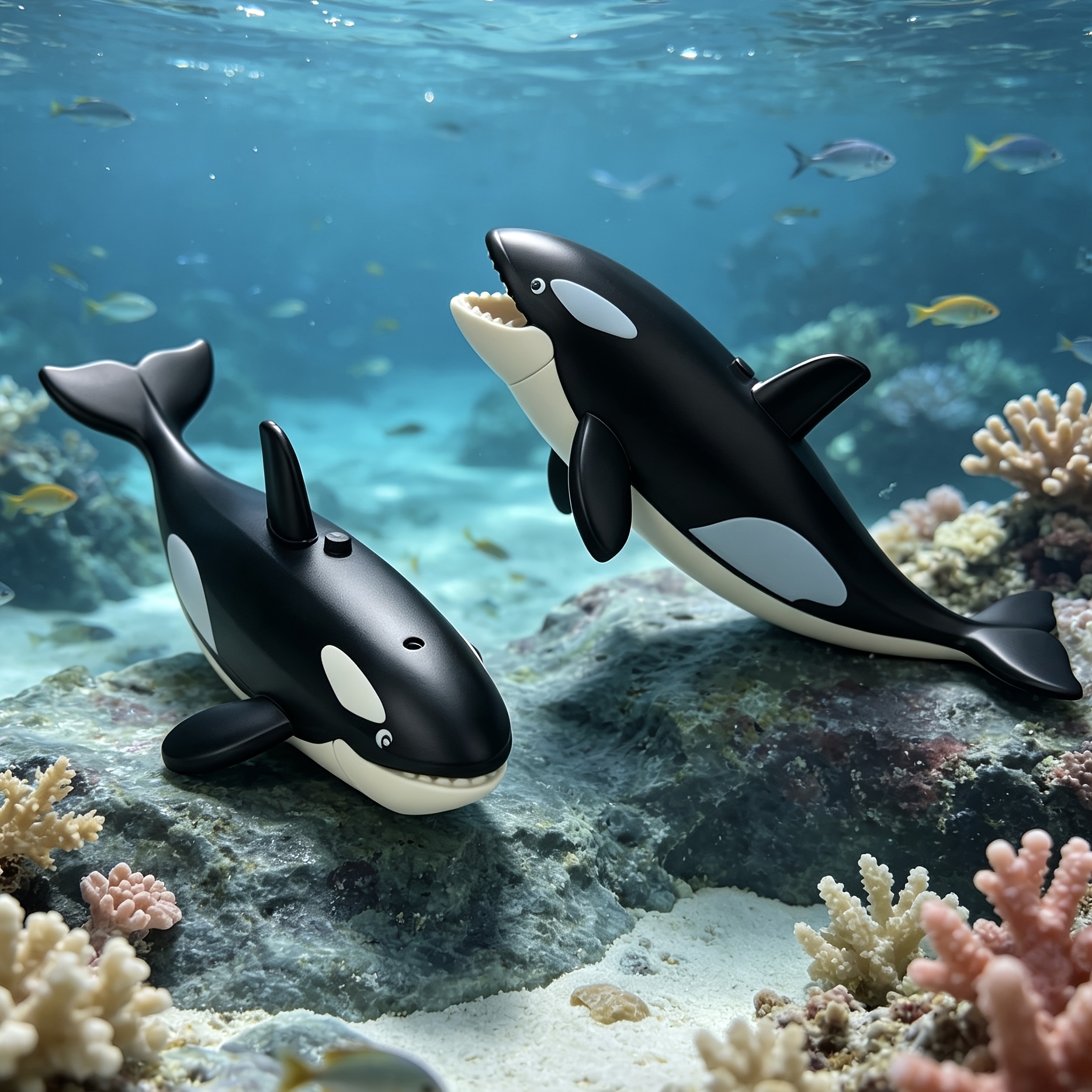 Assembly Building Blocks MOC Marine Animals Set