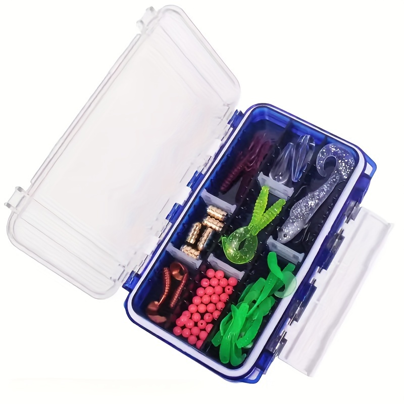 1pc Double Sided Portable Fishing Accessories Tackle Box - Temu Canada
