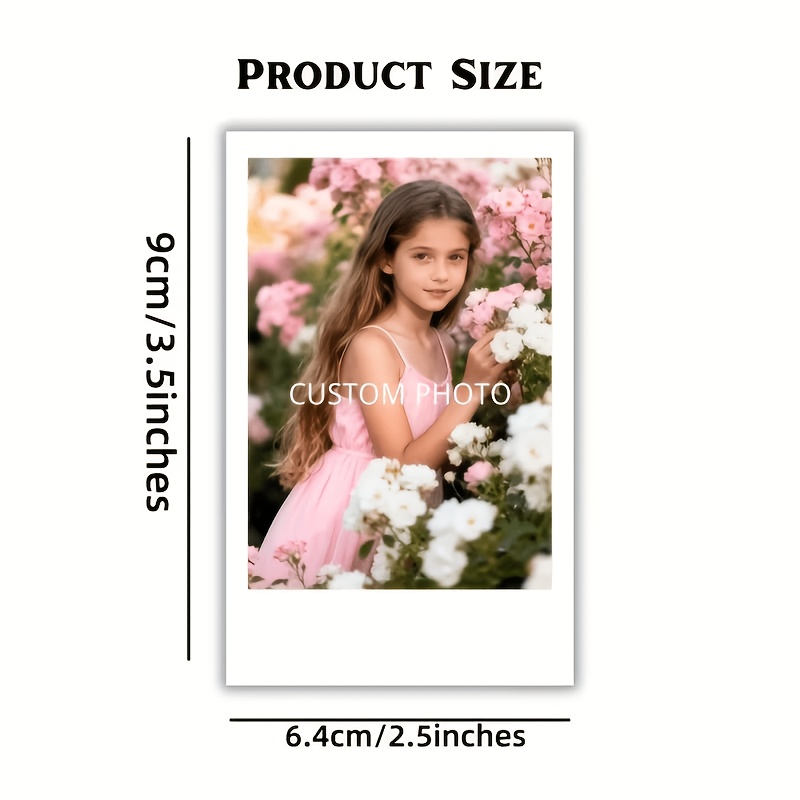 TEMU High-definition Photo Cards, Personalized Polaroid Couple Photo Prints, Diy Birthday And Anniversary Gifts For Him/her, Valentine's Day Gifts,