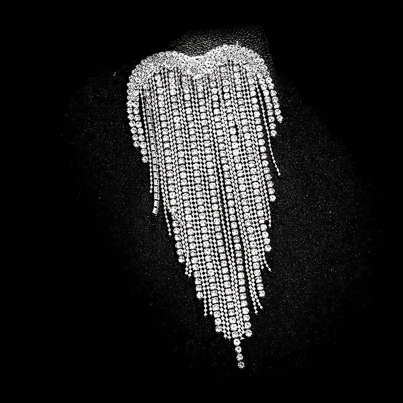 TEMU 1 broche de moda para mujer con borla de , elegante, para , fiestas y bufandas