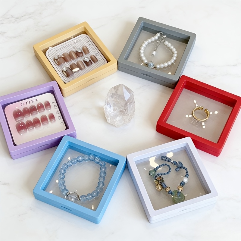 Colorful Transparent Film Suspension Jewelry Box