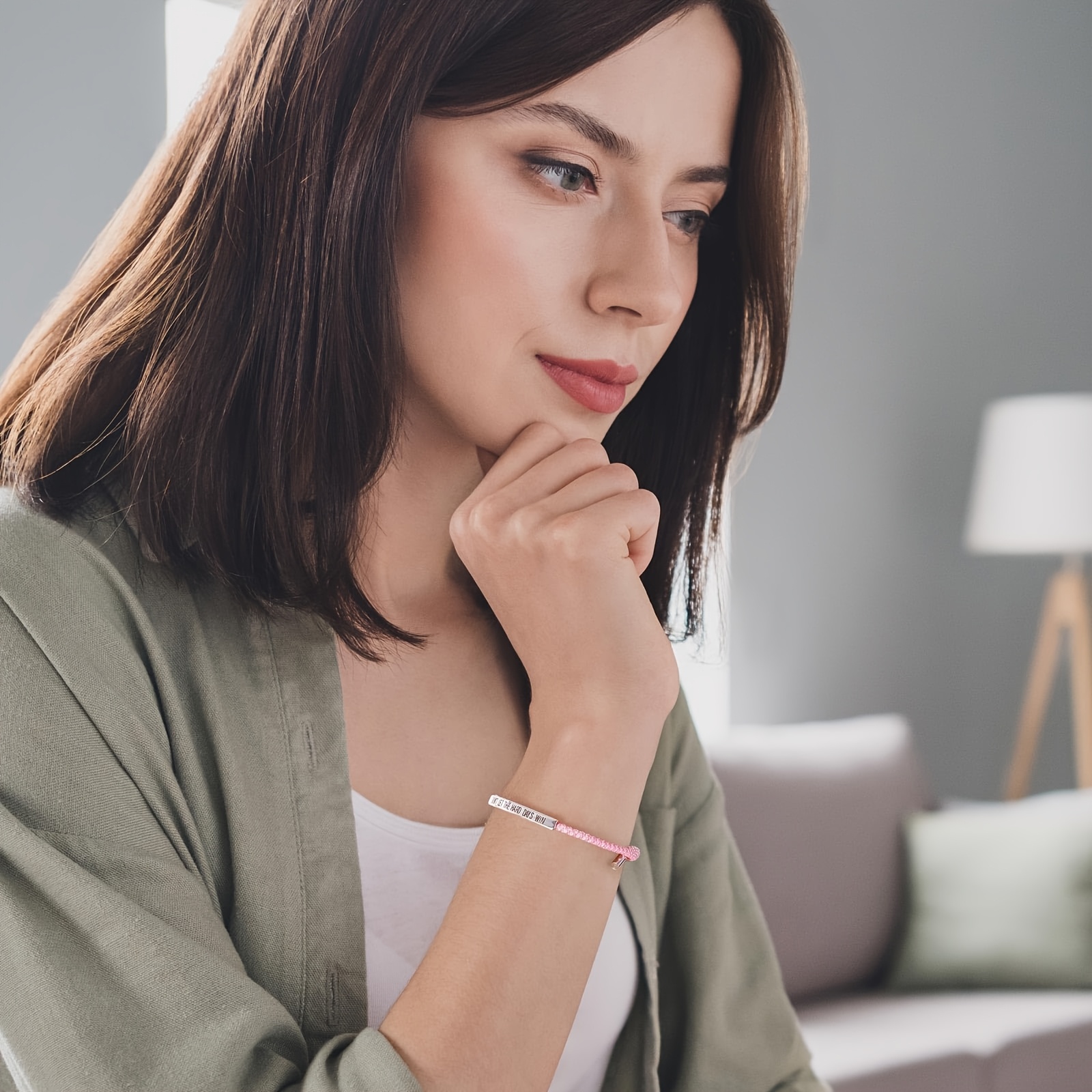 Inspirational Bracelets for Women & Men, Encouraging Gift