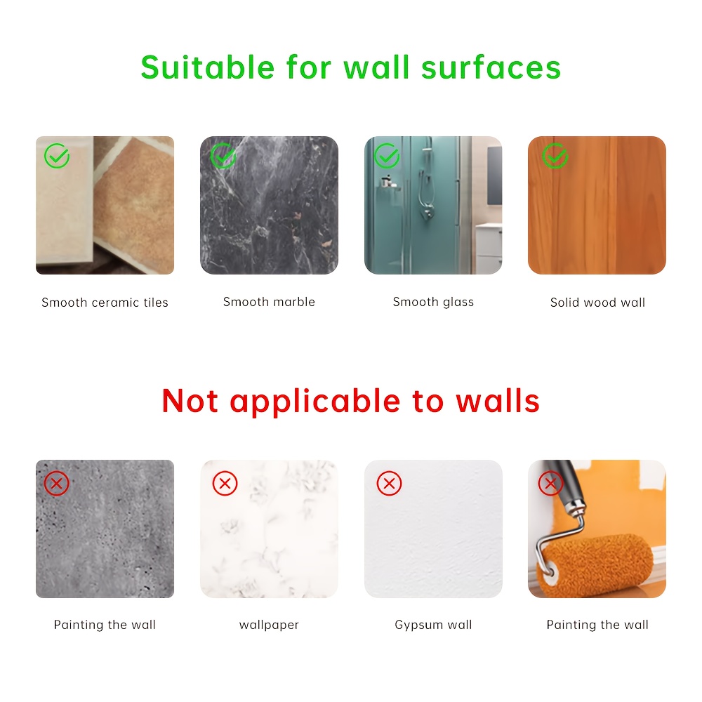 1 2pcs suction cup hair dryer holder metal swivel wall mount no drilling required   installation for bathroom bedroom living room perfect gift for halloween christmas bathroom accessories beauty tool organizer spacesaving design sturdy construction home organizers Product details 10