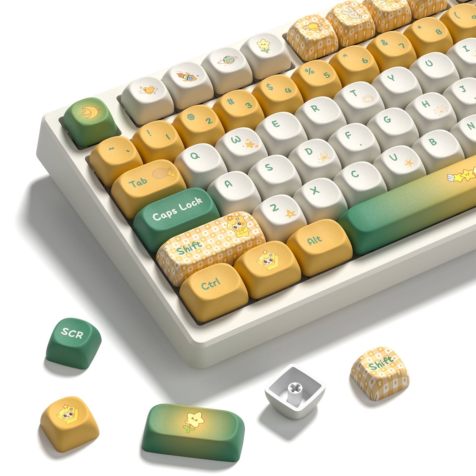 60 percent keyboard keycaps sold on Temu United States