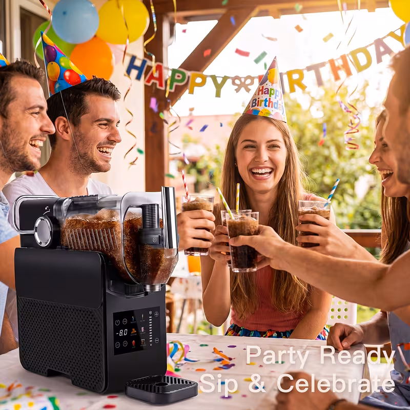 ktx 6 in 1slushie machine 2l ice shaver machine for home self cleaning drink maker for margaritas cocktails smoothies dishwasher safe Product details 5