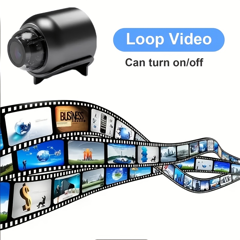 Smart Camera Wifi, 1pc Wireless Surveillance Camera, USB Power Supply, Remote monitoring, for Home, Office And Car Security, Visualize Through Mobile Application, Home Surveillance Camera