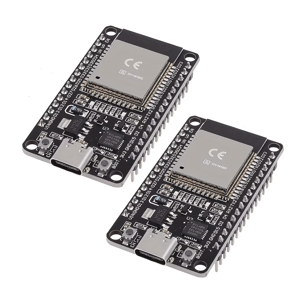 2 יחידות esp- -32 esp32/esp-32s לוח פיתוח - מיקרו-בקר דו-ליבה עם /bt/ble, ראש 30- , מודול דמוי מתאם , חיבור-והפעלה ל-iot, רובוטיקה, אוטומציה (תואם ל- /pc) פרטי מוצר 0