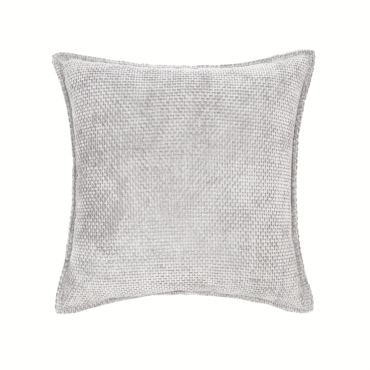 TEMU 1pc, Soft Chenille Throw Pillow Covers Textured Cushion Covers Luxury Decorative Pillow Cover Cushion Cases For Living Room Couch Bed Sofa