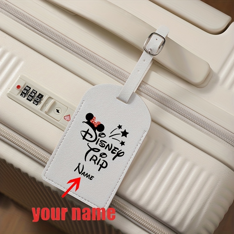 custom name luggage tag mouse design Temu Oman