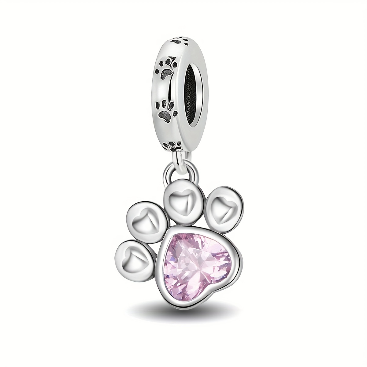 TEMU 1 ciondolo a forma di di animale , per braccialetti originali, regalo per di gioielli da donna