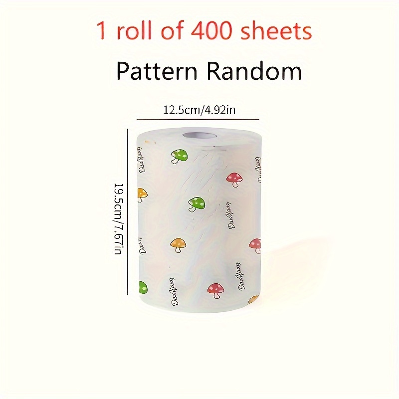 

400pcs Towels - -, , , 1- Wood And Polypropylene , - Roll For Cleaning And Parties