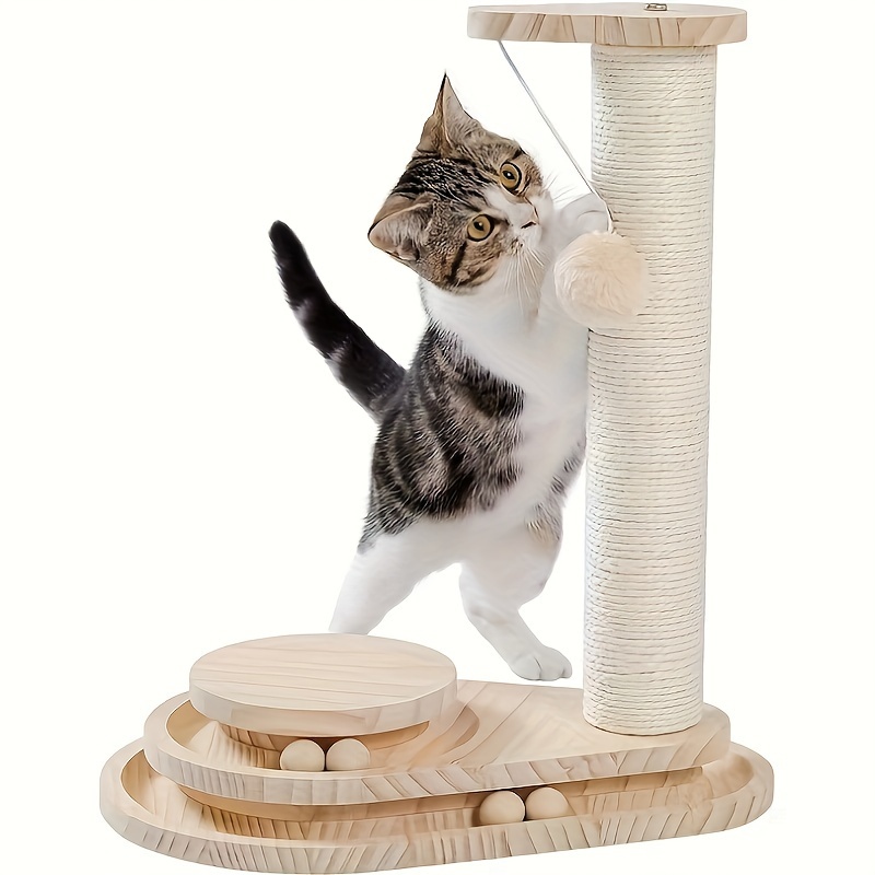 cat toy pom pom balls pet supplies cat climbing frame additions plush hanging balls Product details 0