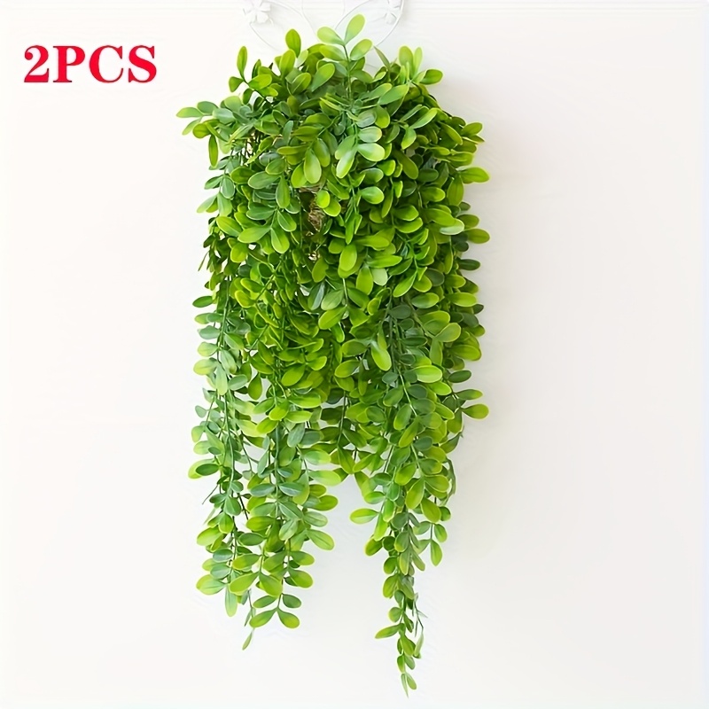 TEMU Artificial Acacia Leaf Faux Plants, For Garden Porch Patio Jungle Hawaiian Party Decor, Indoor Home Decoration, Spring Summer Outdoor Garden,