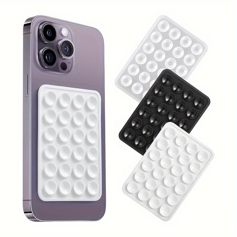 Supporto per telefono in silicone con ventosa, impugnatura per telefono