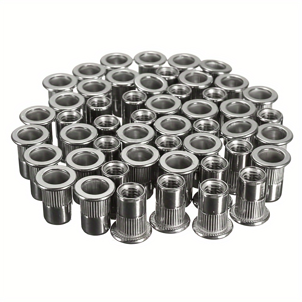 

165pcs Aluminum Nut Kit - M3 To M12 , Inserts For , & Use - , - &