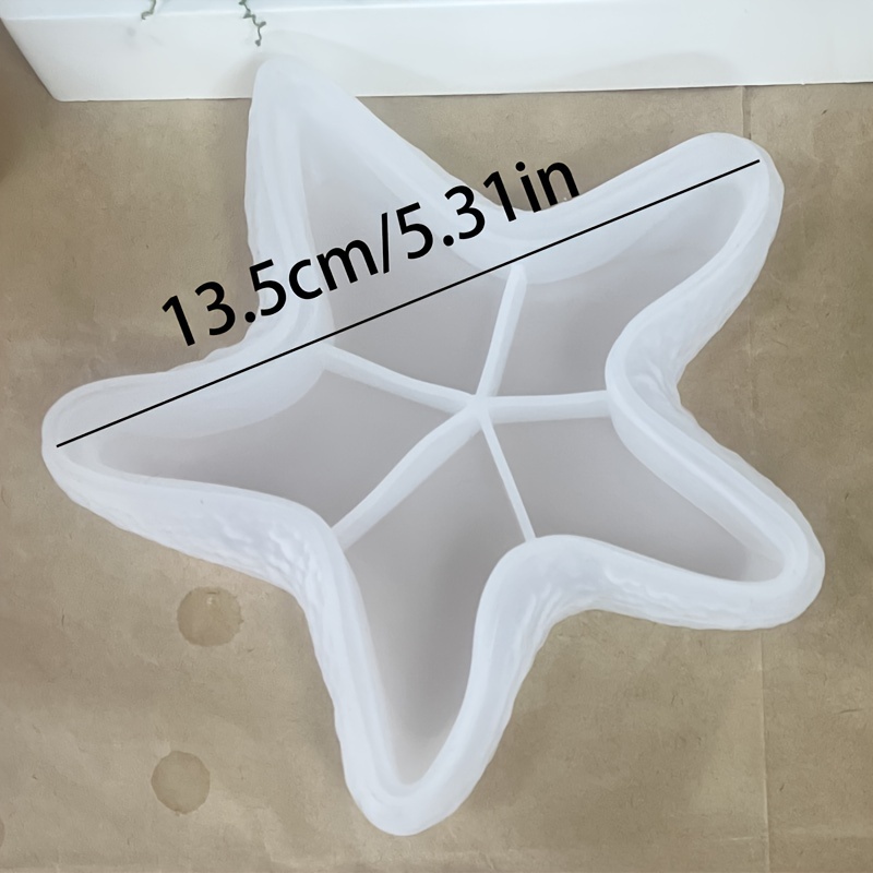 Image of Resin Silicone Mold - Individual Different Types Of Conch Shells, Starfish Silicone Molds, Mini Shell Concrete Storage Trays, Silicone Molds, Candle Holders, Gypsum Jewelry Display Trays
