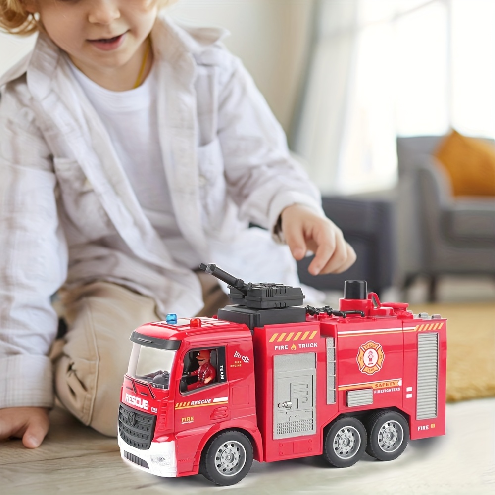 remote truck rc fire truck toy set Temu Kuwait