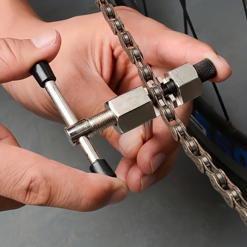 

Mountain Bike Dual Axis Chain Cutter, Chain Breaker, Chain Repair Tool, Bike Supplies